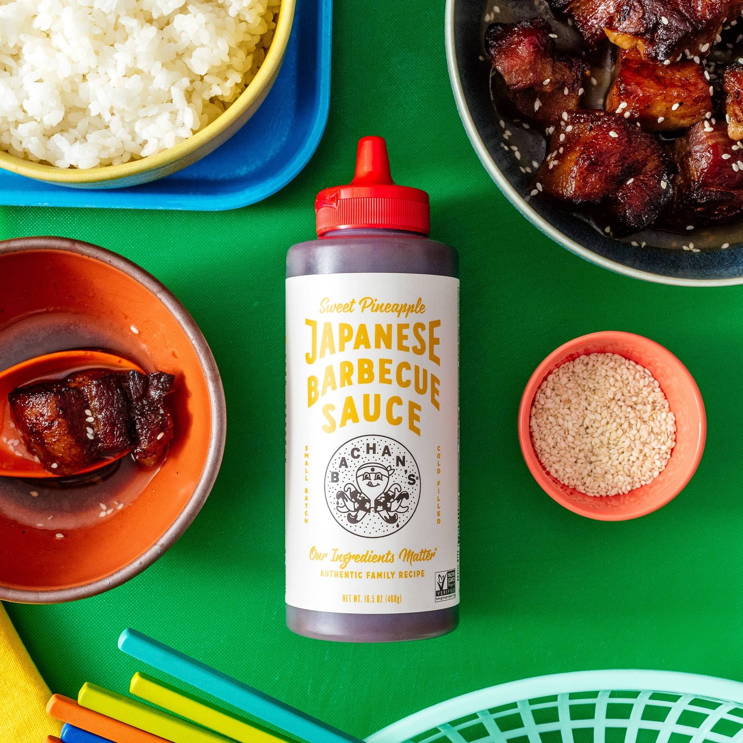 Sweet Pineapple Japanese Barbecue Sauce, 16.5oz