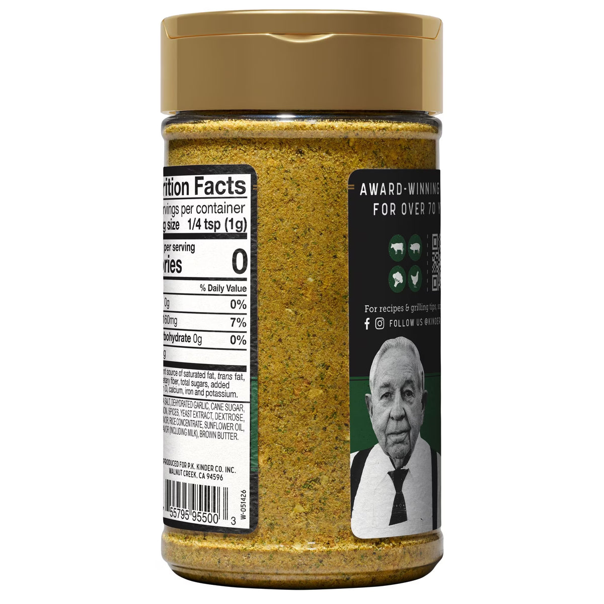 Kinder's Cast Iron Steak Seasoning Blend
