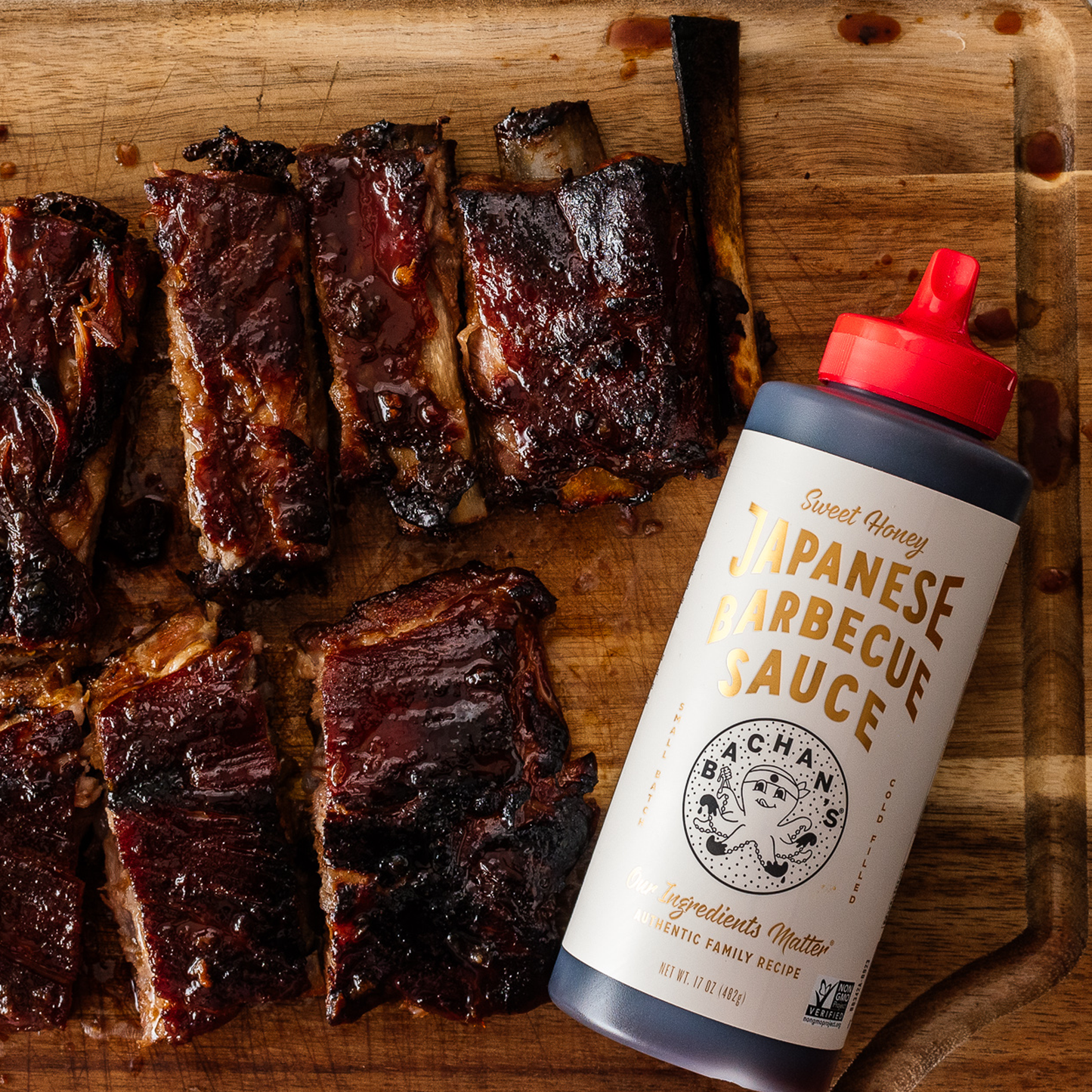 Sweet Honey Japanese Barbecue Sauce, 17oz