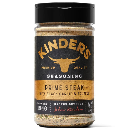 Kinder's Prime Steak with Black Garlic and Truffle Seasoning, 7.9 oz.