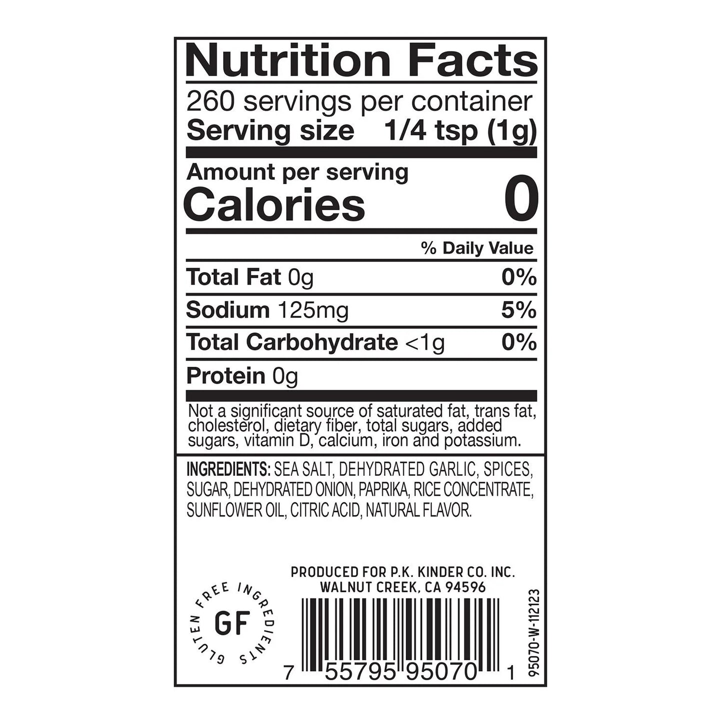 Kinder's Grilled Chicken Seasoning 9.2 oz.