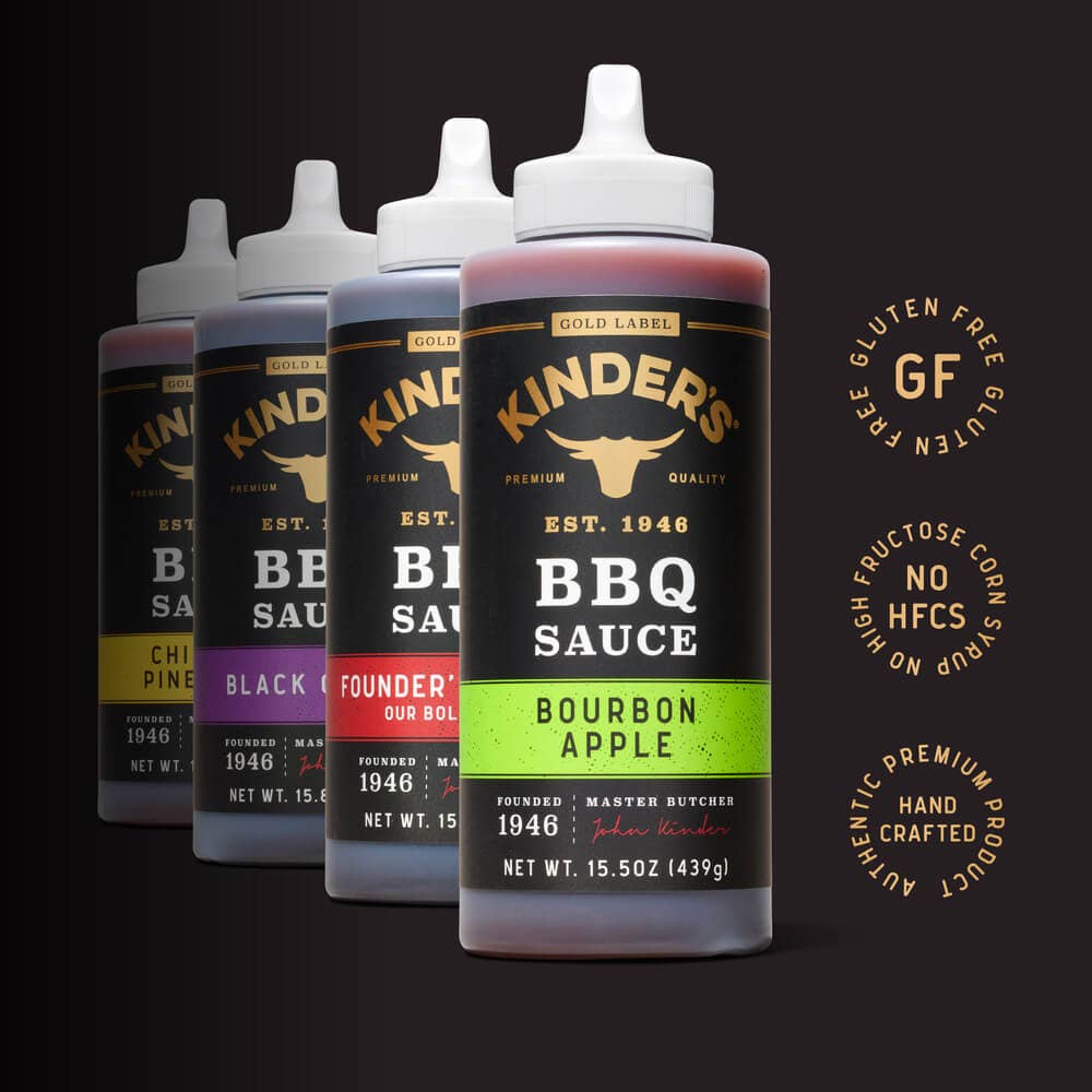 Kinders - Bourbon Apple BBQ Sauce