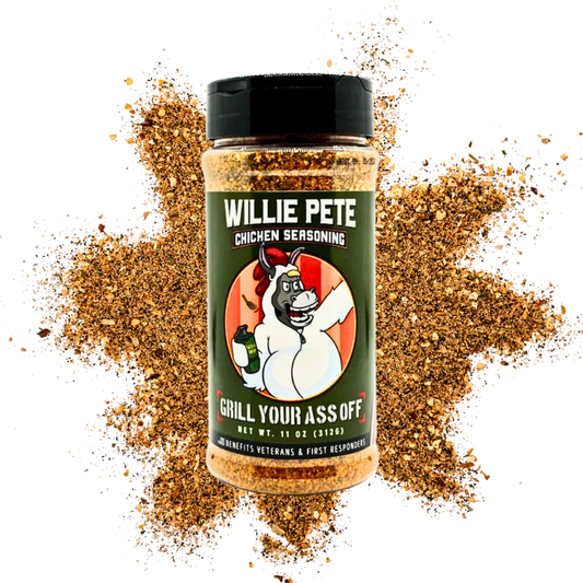 Grill Your Ass Off - Willie Pete Chicken Seasoning
