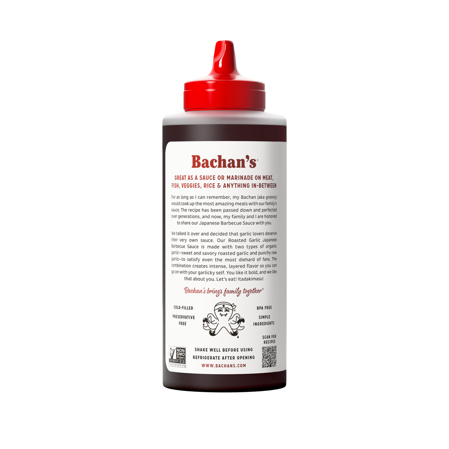 Roasted Garlic Japanese Barbecue Sauce, 17oz