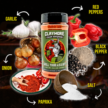 Grill Your Ass Off - Claymore Cajun Seasoning