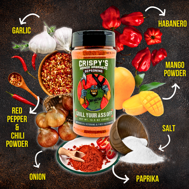Grill Your Ass Off - Crispy's Mango Habanero Seasoning