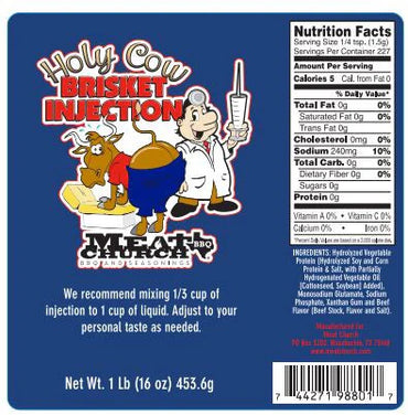 Meat Church - Holy Cow Brisket Injection