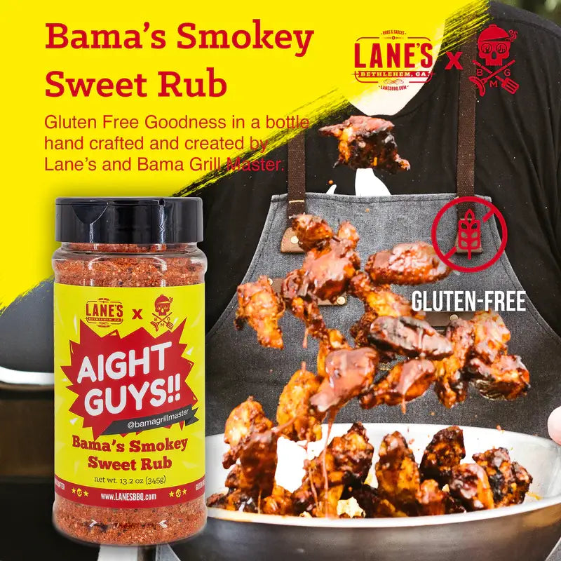 Lanes - Bama's Smokey Sweet Rub