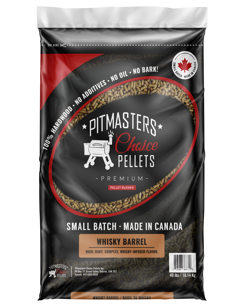 Pitmasters choice whiskey barrel