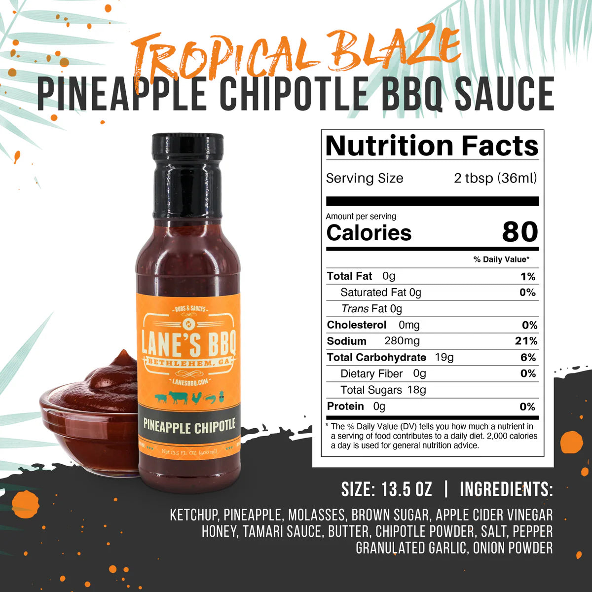 Lanes - Pineapple Chipotle Sauce
