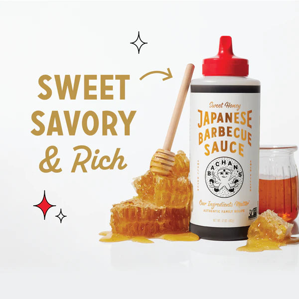 Sweet Honey Japanese Barbecue Sauce, 17oz
