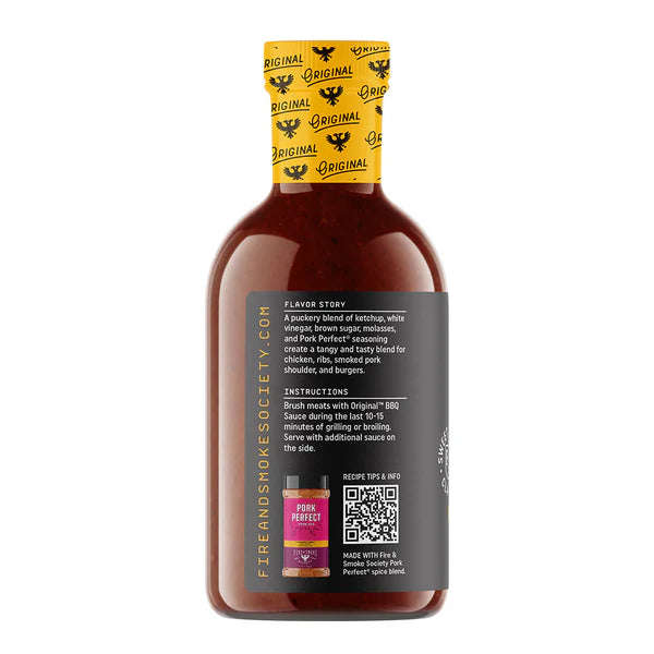 Fire & Smoke Society - Original BBQ Sauce