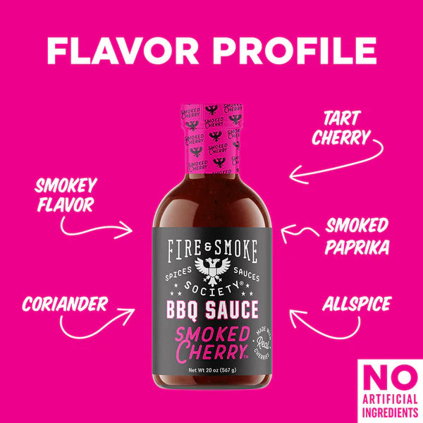 Fire & Smoke Society - Smoked Cherry BBQ Sauce