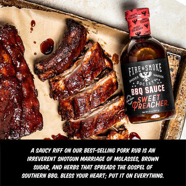 Fire & Smoke Society - Sweet Preacher BBQ Sauce