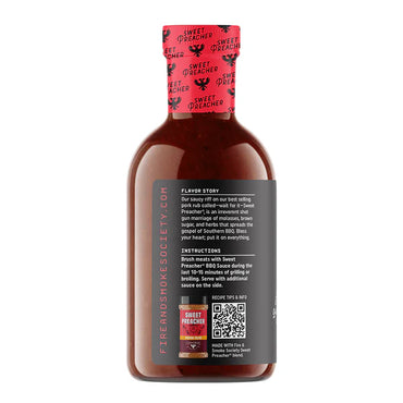 Fire & Smoke Society - Sweet Preacher BBQ Sauce