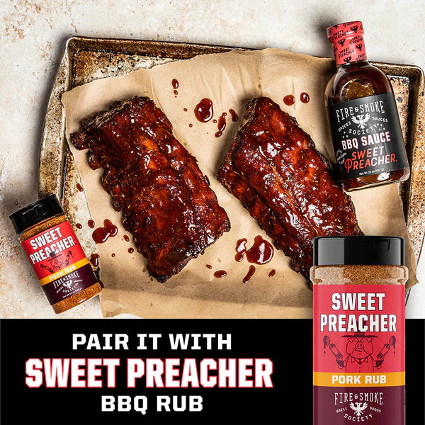 Fire & Smoke Society - Sweet Preacher BBQ Sauce