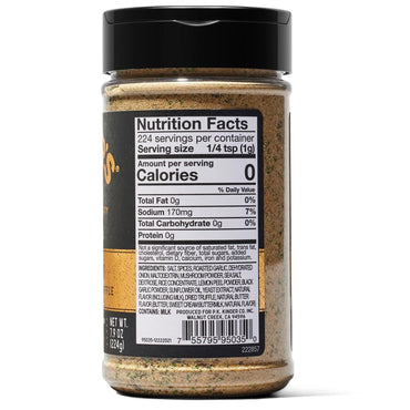 Kinder's Prime Steak with Black Garlic and Truffle Seasoning, 7.9 oz.