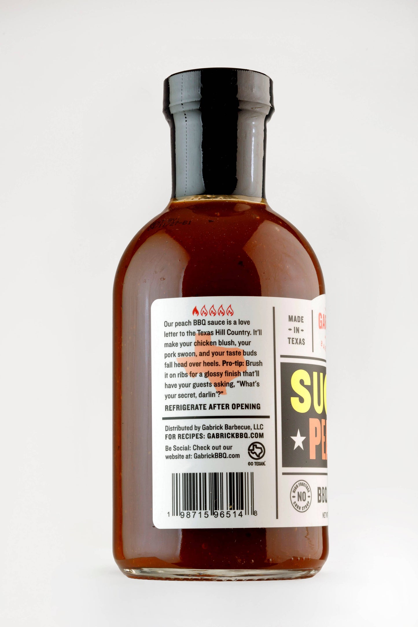 Gabrick BBQ - Sugar Peach BBQ Sauce