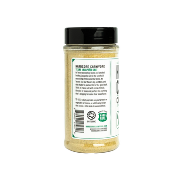 Hardcore Carnivore - Texas Jalapeño Salt Seasoning