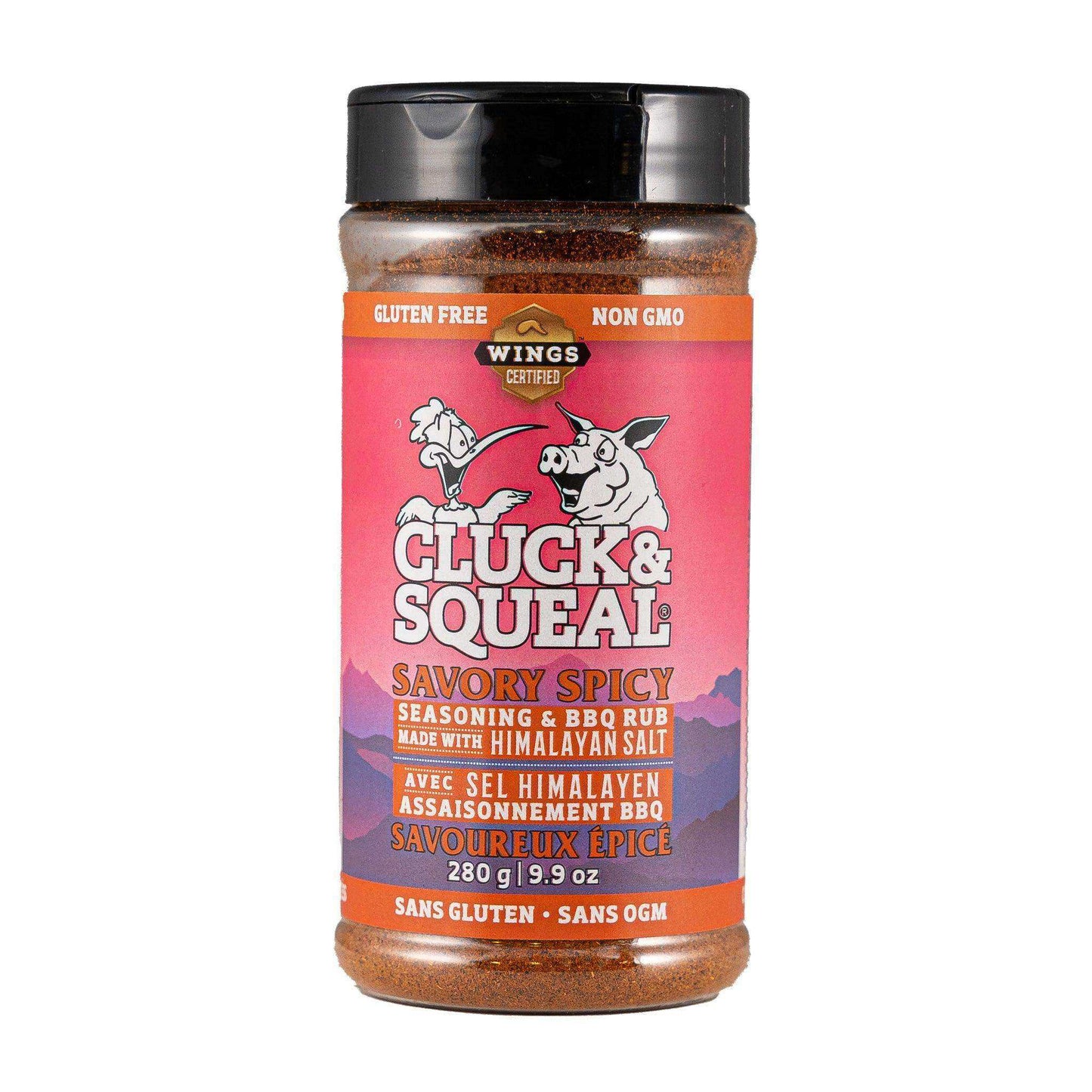 Cluck & Squeal - Savory Spicy Himalayan Seasoning & BBQ Rub