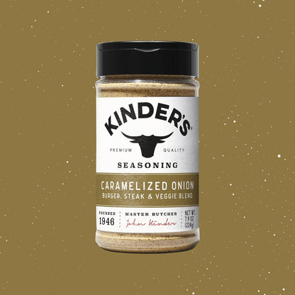 Kinder's Caramelized Onion Burger Rub and Seasoning, 9.1 oz.
