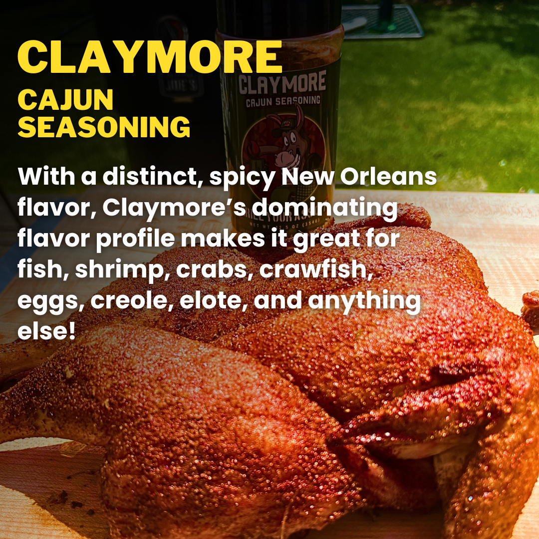 Grill Your Ass Off - Claymore Cajun Seasoning