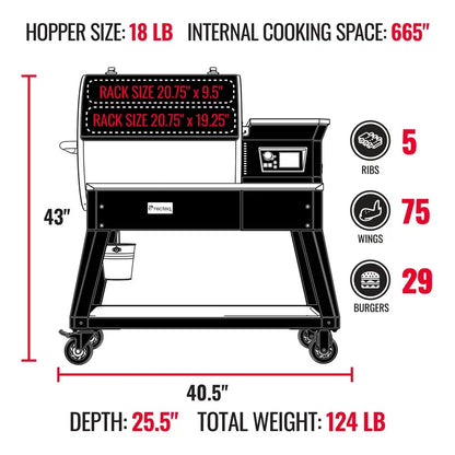 Recteq Patio Legend 600