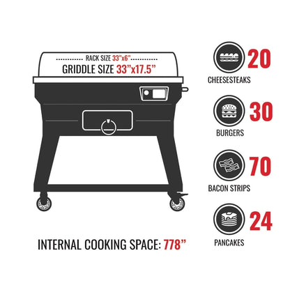 Recteq Smokestone 600 Griddle