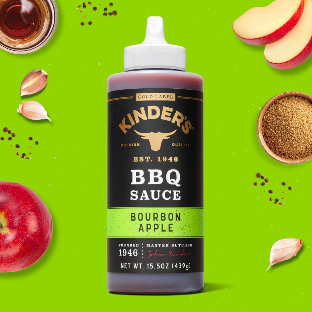 Kinders - Bourbon Apple BBQ Sauce