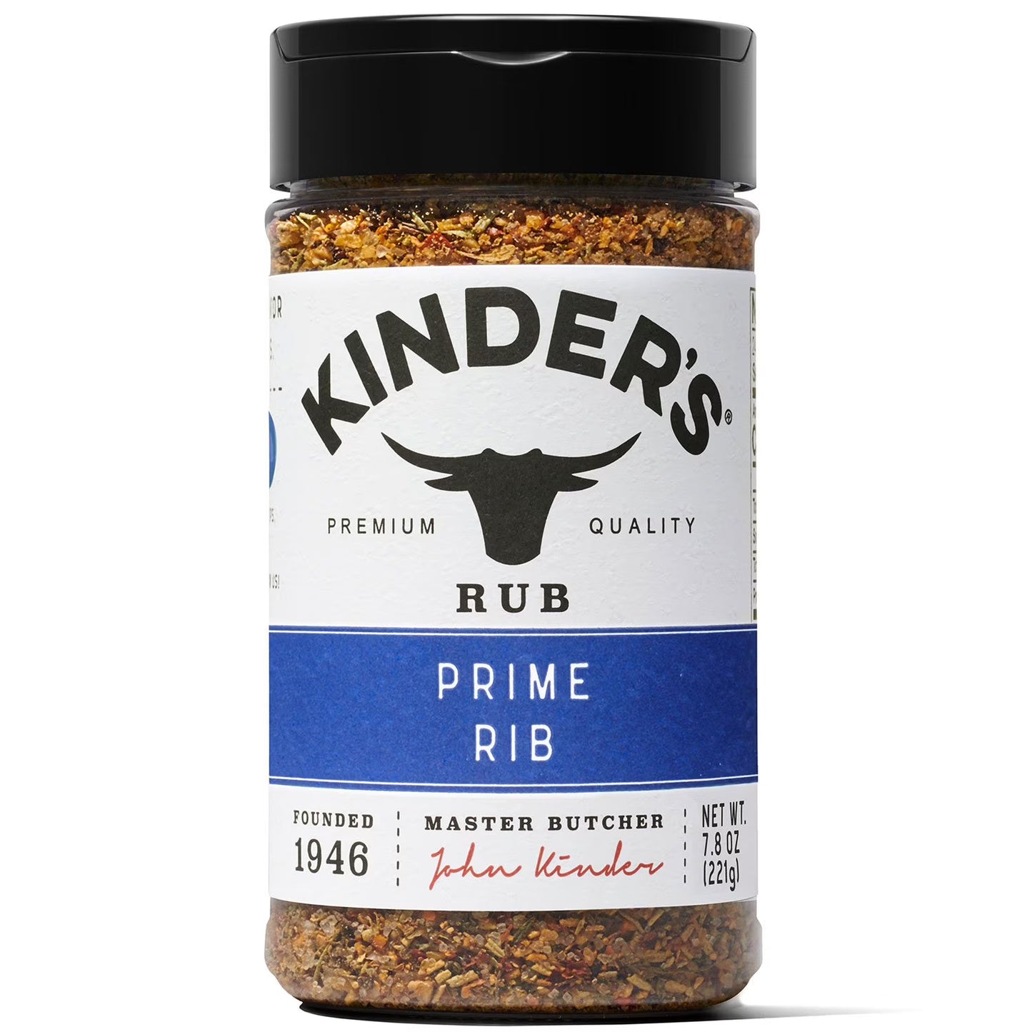 Kinder's Prime Rib Rub and Seasoning, 7.8 oz.