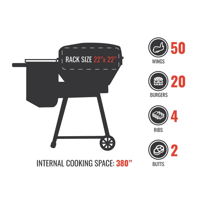 Recteq Bullseye B380 Wood Pellets Grill