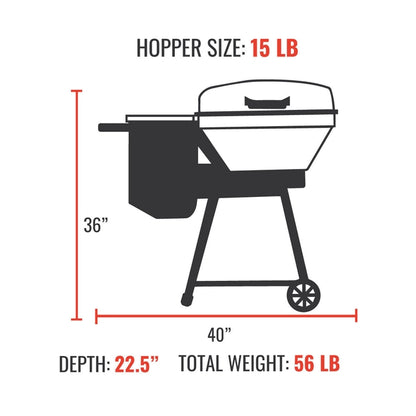 Recteq Bullseye B380 Wood Pellets Grill