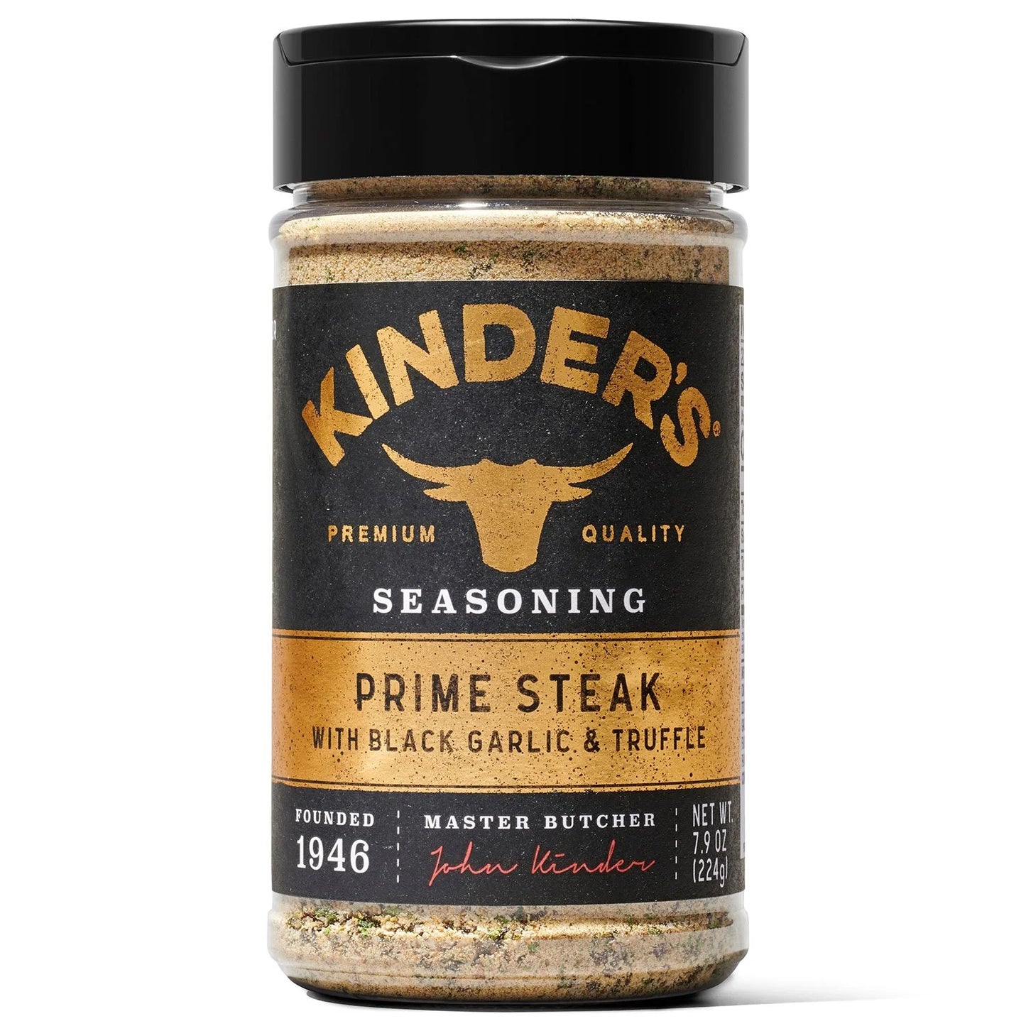 Kinder's Prime Steak with Black Garlic and Truffle Seasoning, 7.9 oz.