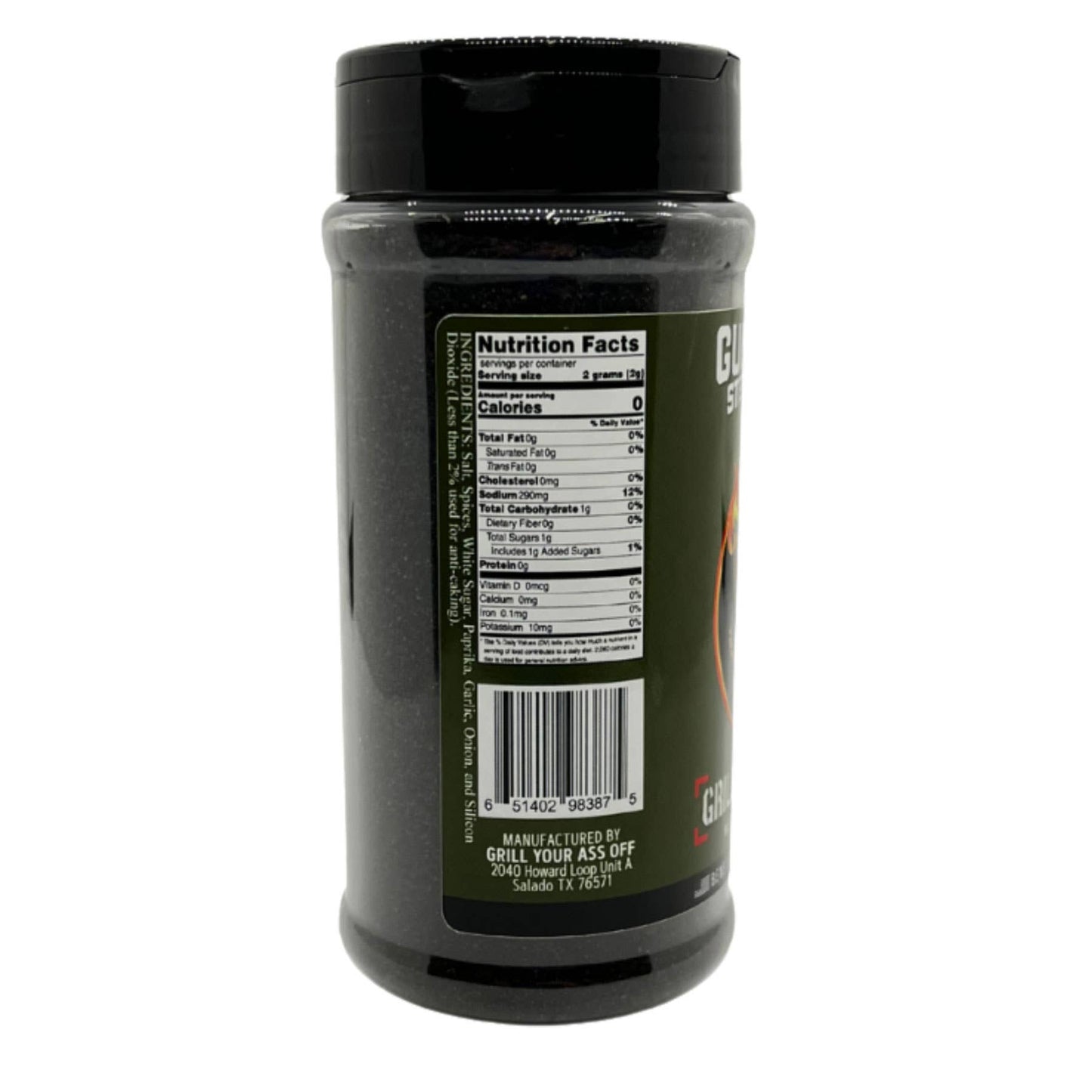Grill Your Ass Off - Gunpowder Steak & Brisket Seasoning