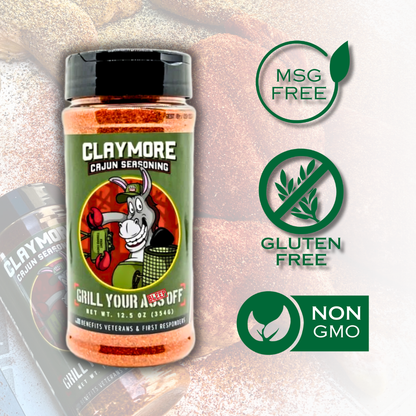 Grill Your Ass Off - Claymore Cajun Seasoning
