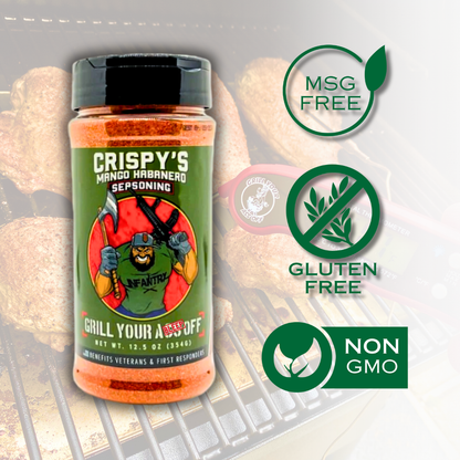 Grill Your Ass Off - Crispy's Mango Habanero Seasoning
