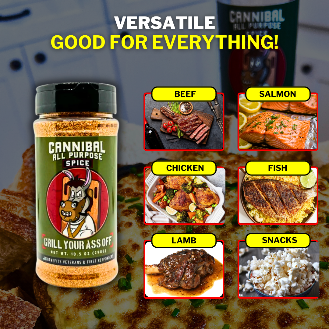 Grill Your Ass Off - Cannibal All-Purpose Spice