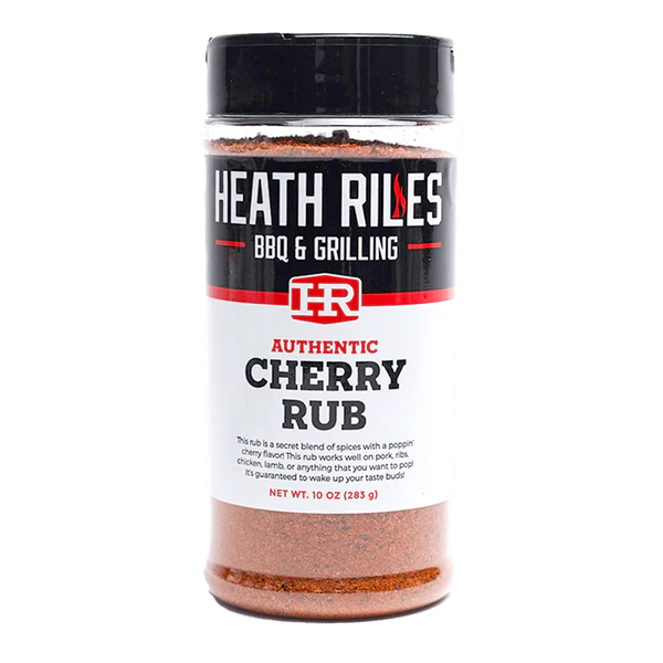 Heath Riles - Cherry Rub 16 oz bottle, front view