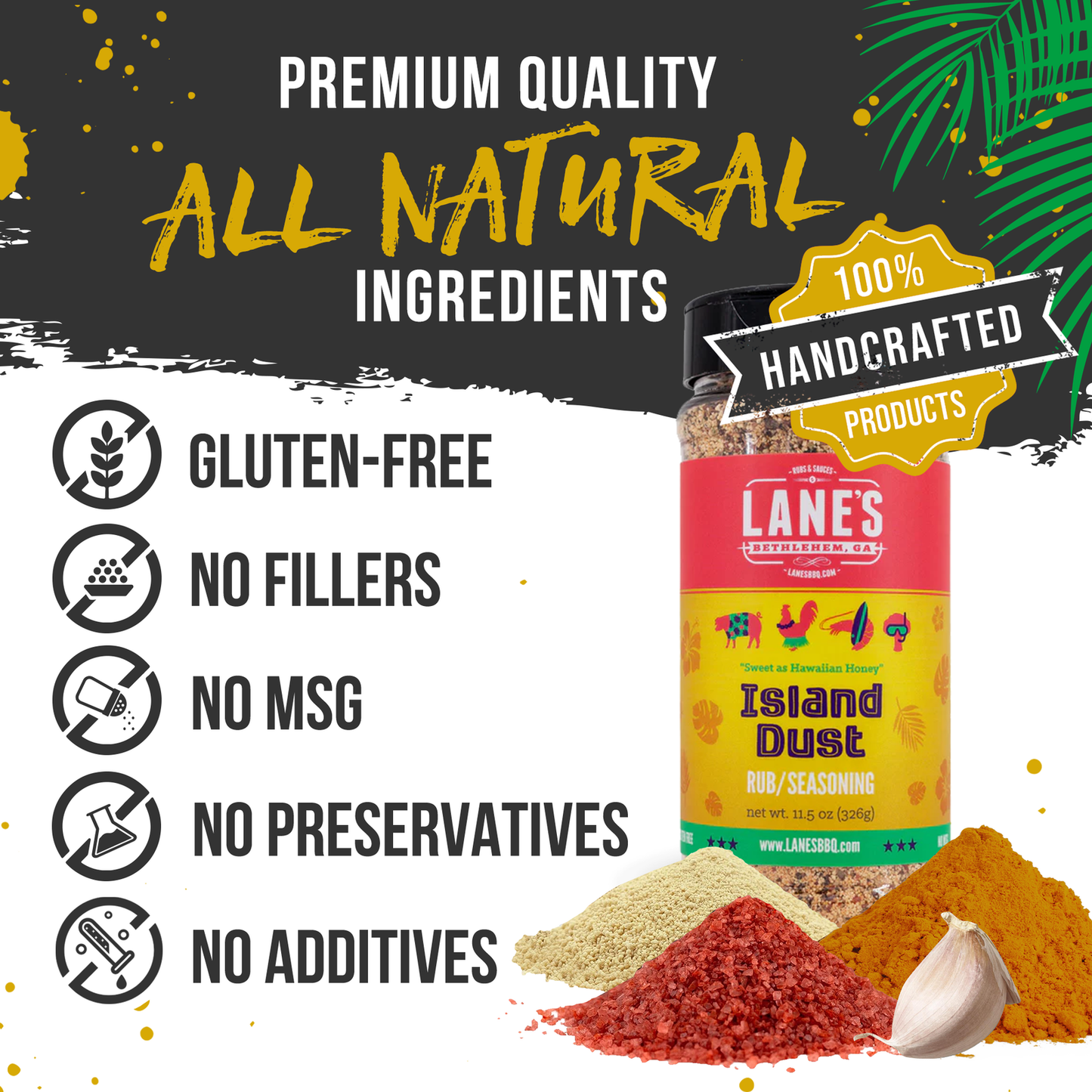 Lanes - Island Dust Rub & Seasoning