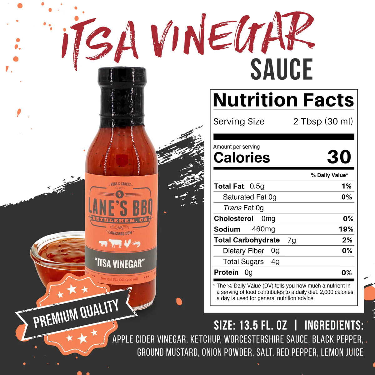 Lanes - Itsa Vinegar Sauce