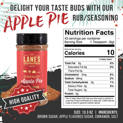 Lanes - Apple Pie Rub & Seasoning