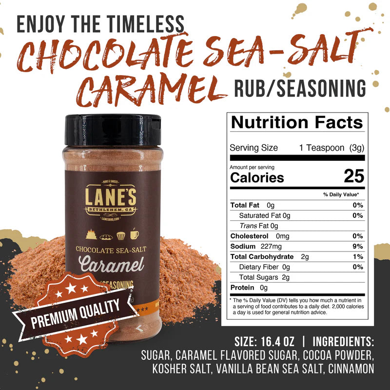 Lanes - Chocolate Sea-Salt Caramel Seasoning