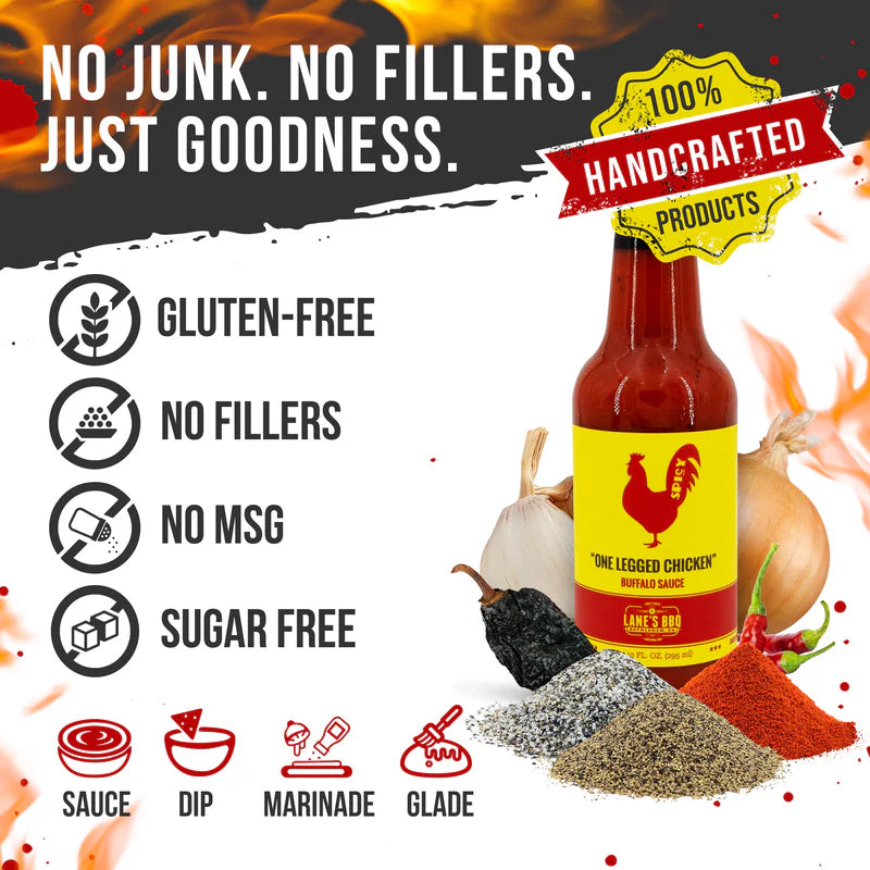 Lanes - One Legged Chicken Buffalo Sauce