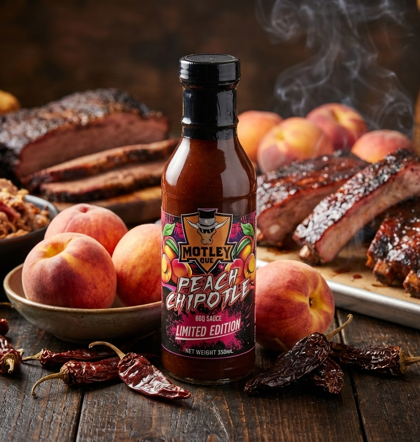 Motley Que - Peach Chipotle