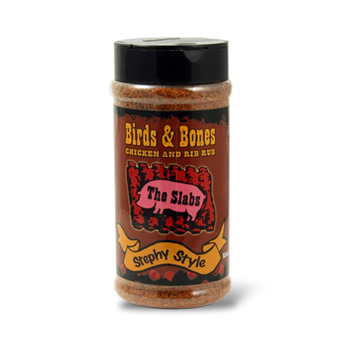 The Slabs - Birds & Bones Stephy Style Chicken and Rib Rub