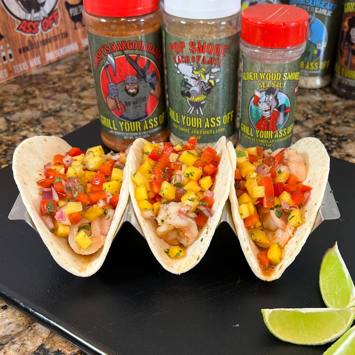 Grill Your Ass Off - Crispy's Mango Habanero Seasoning
