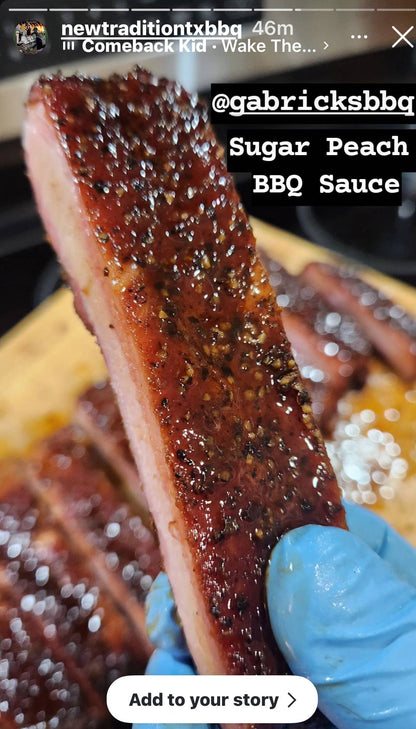 Sugar Peach BBQ Sauce