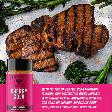 Fire & Smoke Society - Cherry Cola, 9.9 oz.