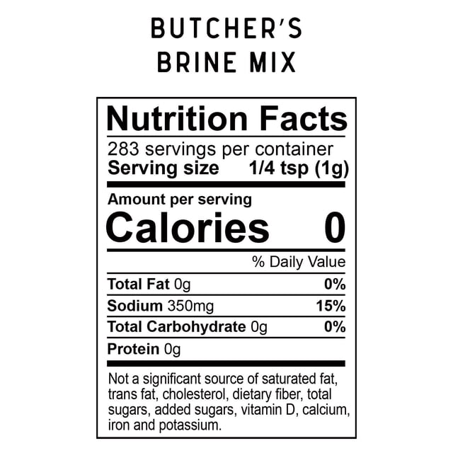 Kinder's Butcher's Turkey Brine Kit, 11.25 oz.