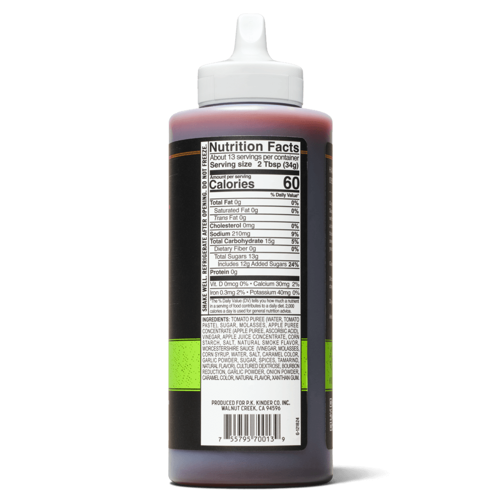 Kinders - Bourbon Apple BBQ Sauce